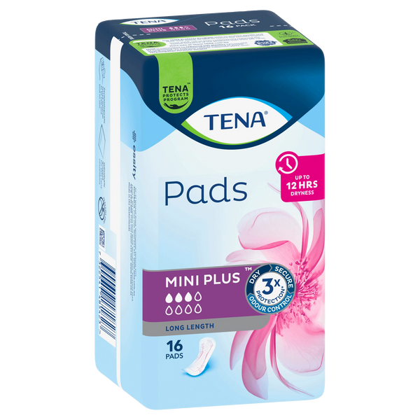 TENA Pads Mini Plus Long Length