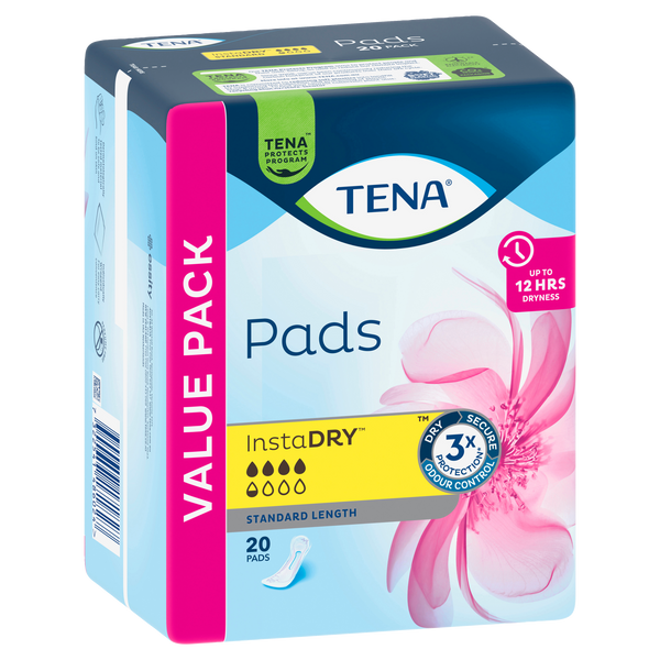 TENA Pads InstaDRY™ Standard Length