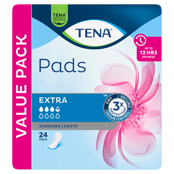 TENA Pads Extra Standard Length