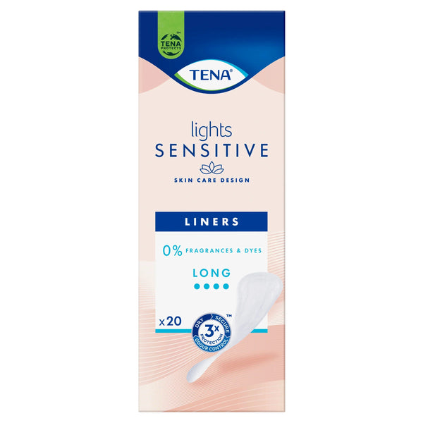 TENA Lights Sensitive Liners Long Length