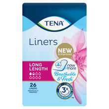 TENA Liners Long Length 26pk 