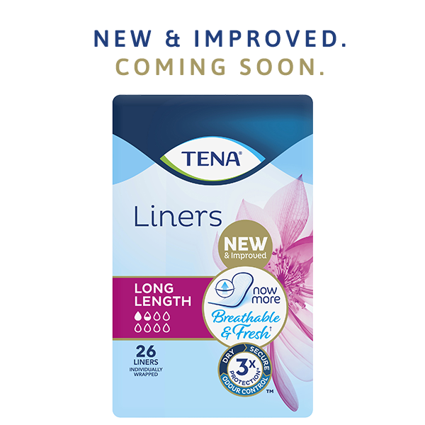 TENA Liners Long Length 26pk