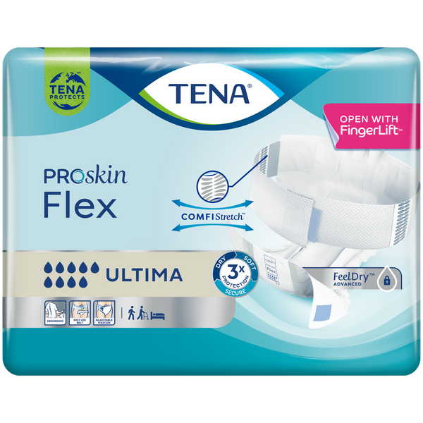 TENA ProSkin Flex Ultima - Belted Incontinence Briefs