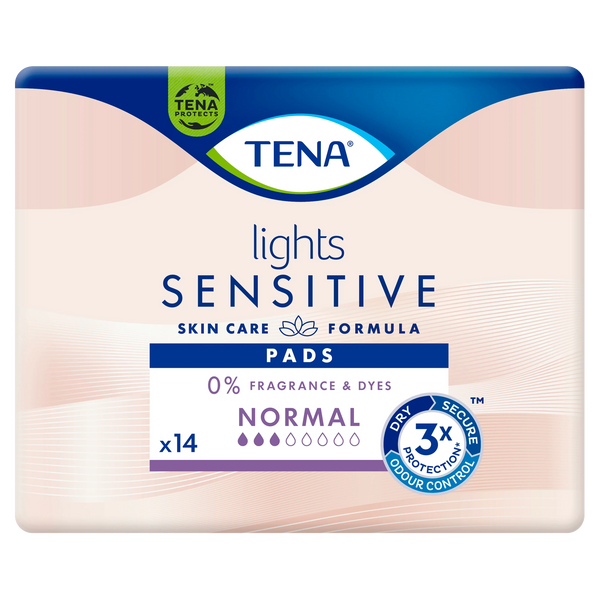 TENA Lights Sensitive Pads Normal