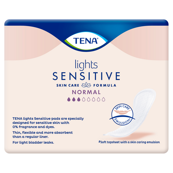 TENA Lights Sensitive Pads Normal