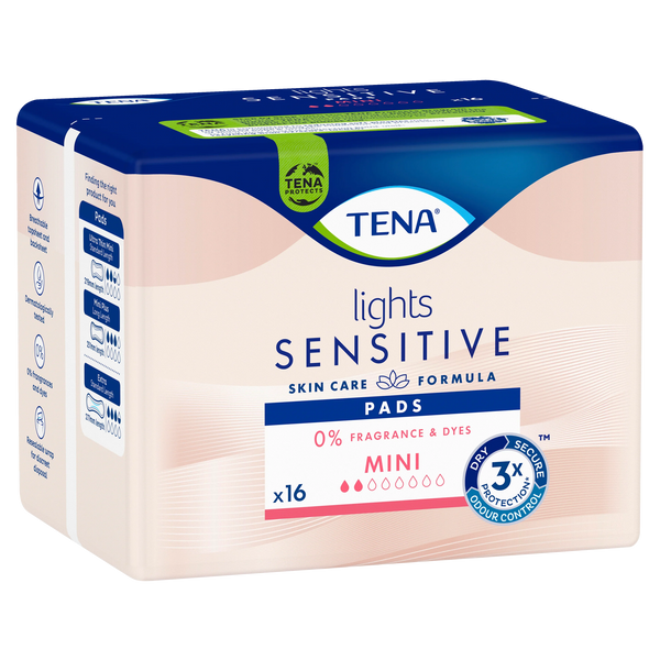 TENA Lights Sensitive Pads Mini