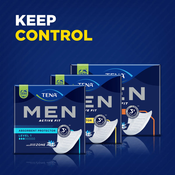 TENA MEN Active Fit Absorbent Protector Level 1