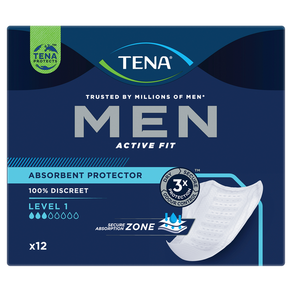 TENA MEN Active Fit Absorbent Protector Level 1