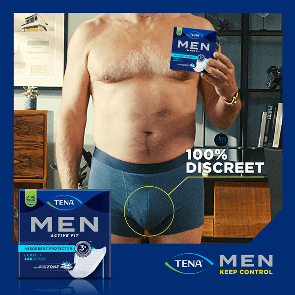 TENA MEN Active Fit Absorbent Protector Level 1
