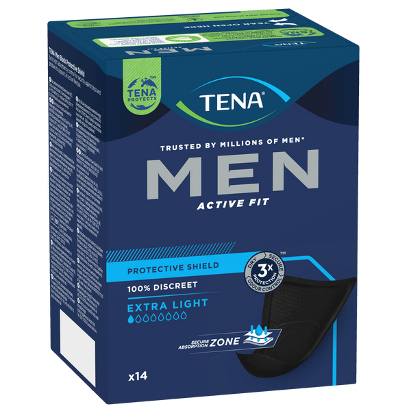 TENA MEN Active Fit Protective Shield Extra Light