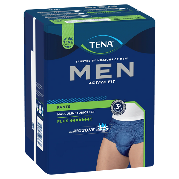 TENA MEN Active Fit Pants Plus Navy