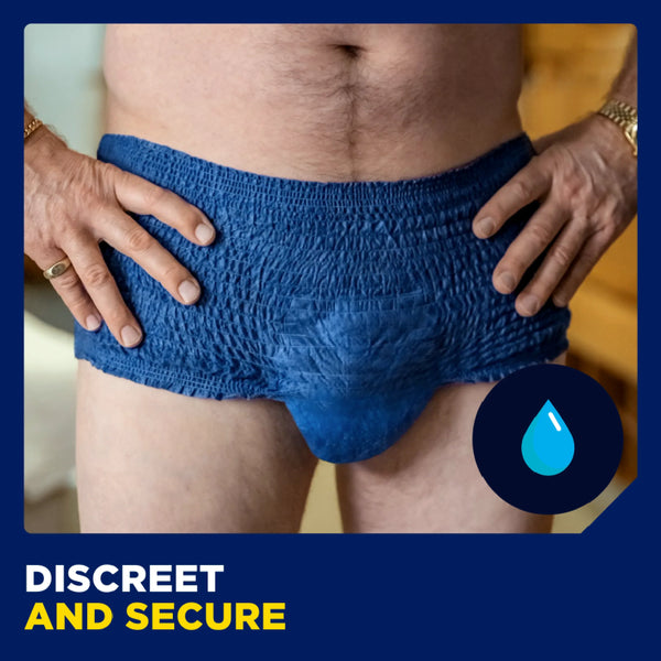 TENA MEN Active Fit Pants Plus Navy