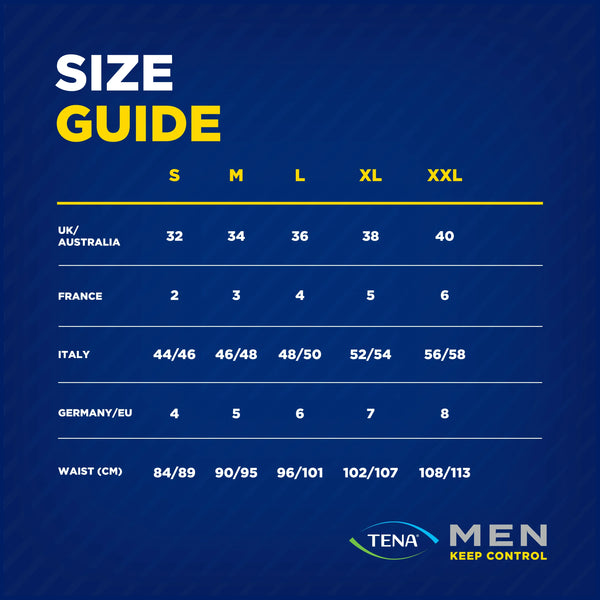 TENA Men's Washable Protective Boxer