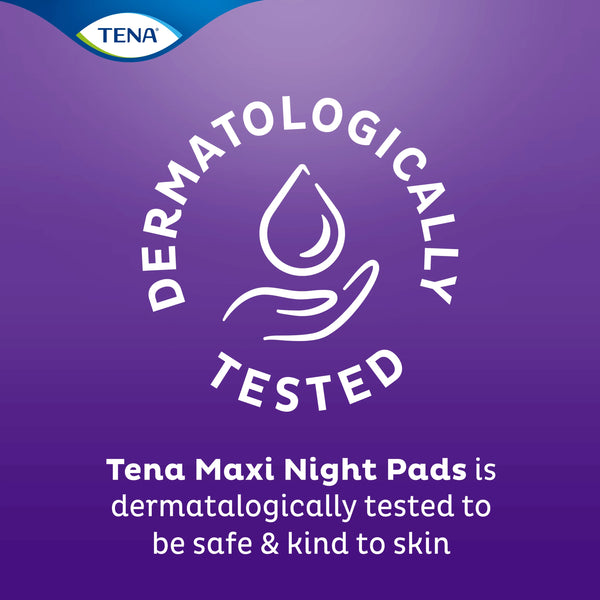 TENA Pads Maxi Night Extra Long Length