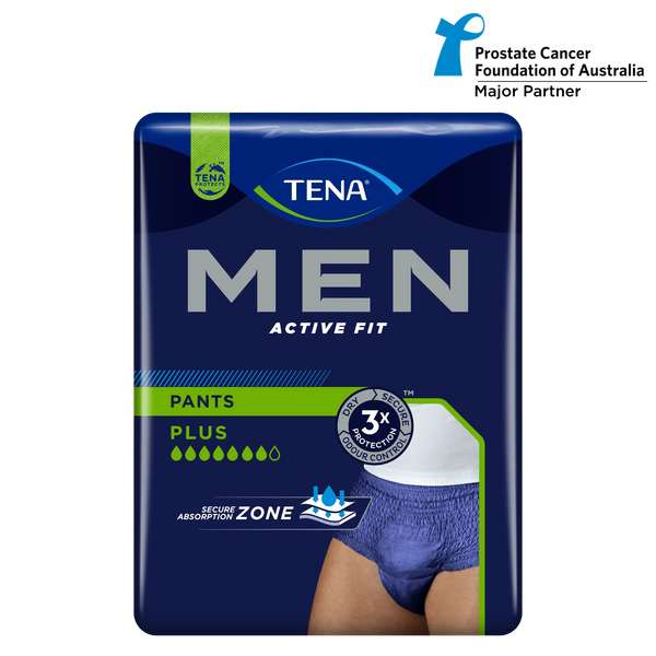 TENA MEN Active Fit Pants Plus Navy