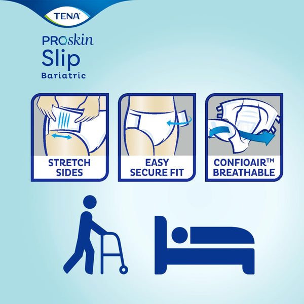 TENA ProSkin Slip Bariatric Super - Unisex