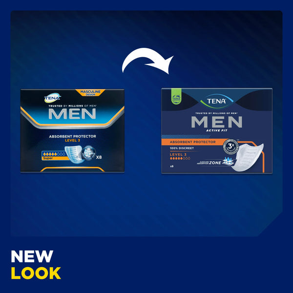 TENA MEN Active Fit Absorbent Protector Level 3