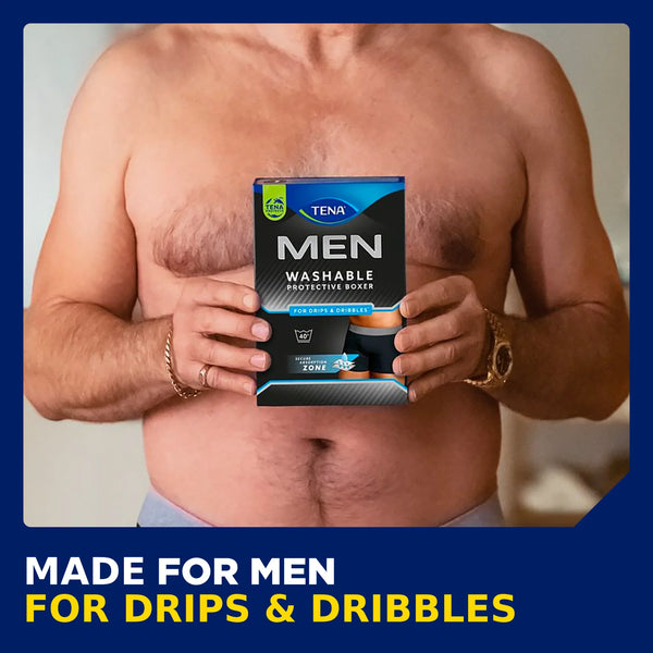 TENA Men's Washable Protective Boxer