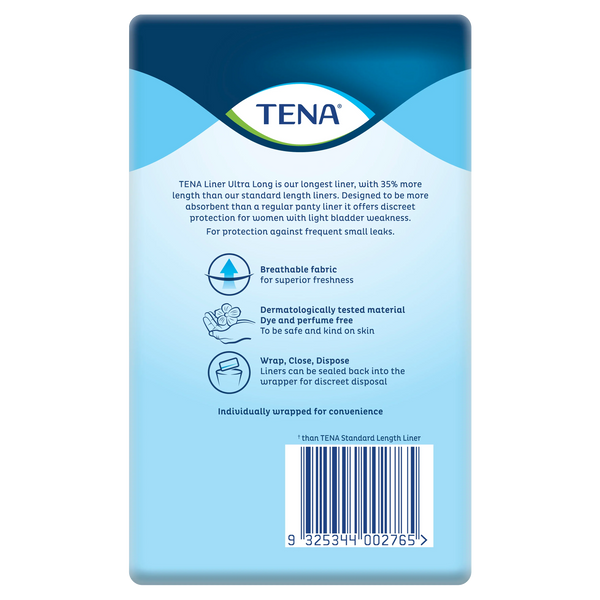 TENA Liners Ultra Long Length - TENA AU