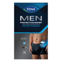 TENA Men's Washable Protective Boxer - Black 
