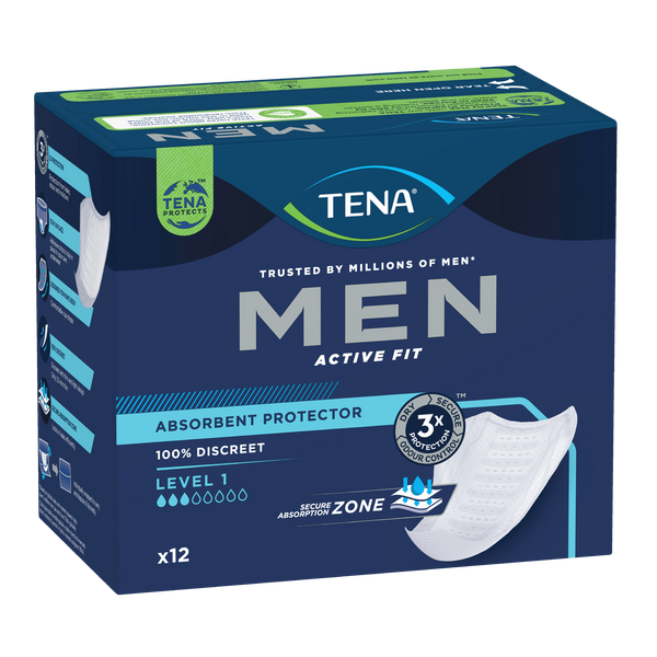 TENA MEN Active Fit Absorbent Protector Level 1 Sample