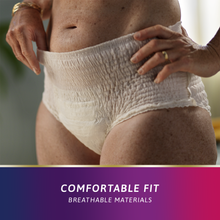 TENA Discreet High Waist Incontinence Disposable Underwear - Crème Sample 