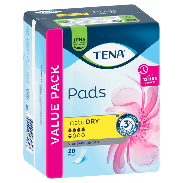 TENA Pads InstaDRY™ Standard Length Sample