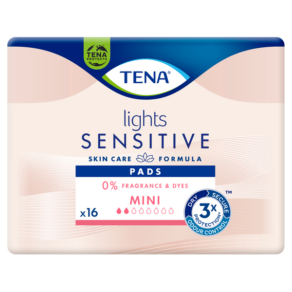 TENA Lights Sensitive Pads & Liners Sample Kit - 4 samples
