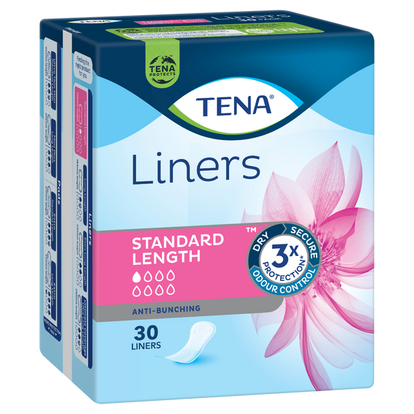 TENA Liners Standard 30pk