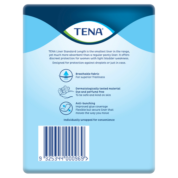 TENA Liners Standard 30pk