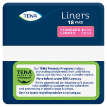 TENA Liners Standard Length 18pk 