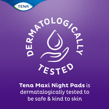 TENA Pads Maxi Night Wide Back Long Length 