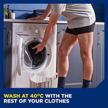 TENA Men's Washable Protective Boxer - Black 