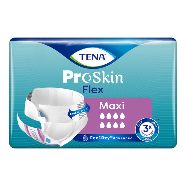TENA ProSkin Flex Maxi - Belted Incontinence Briefs