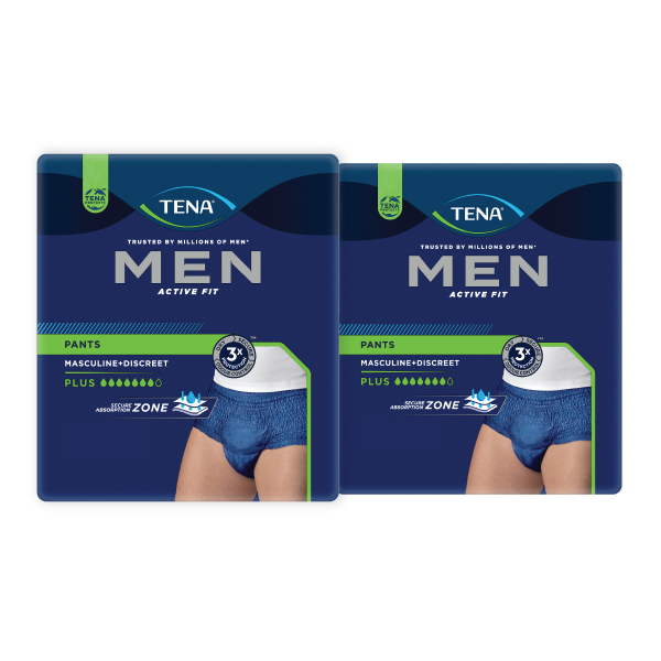 TENA MEN Active Fit Pants Plus Navy
