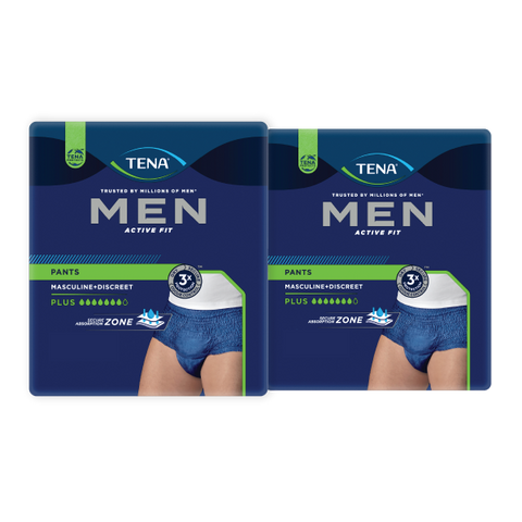 TENA MEN Active Fit Pants Plus Navy