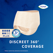 TENA Discreet High Waist Incontinence Disposable Underwear - Crème 