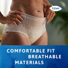 TENA Discreet High Waist Incontinence Disposable Underwear - Crème 