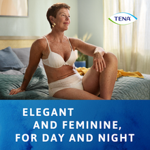 TENA Discreet High Waist Incontinence Disposable Underwear - Crème 