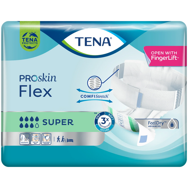 TENA ProSkin Flex Super - Belted Incontinence Briefs Sample