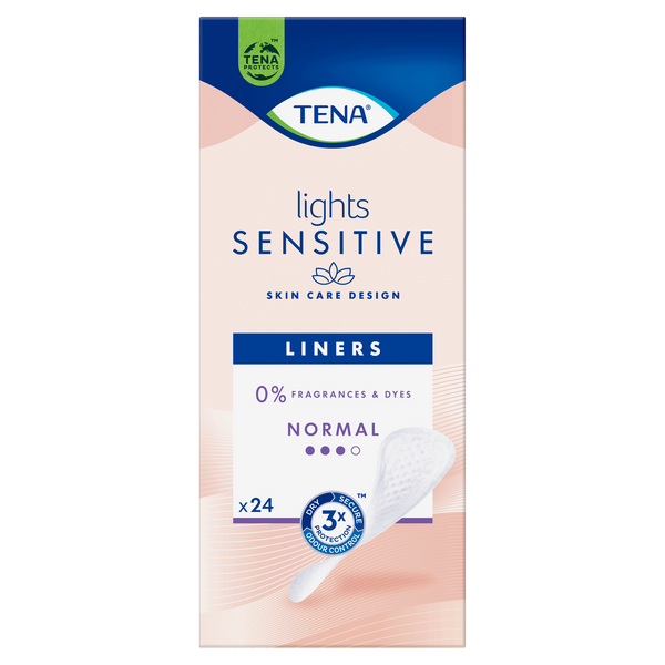 TENA Lights Sensitive Liners Normal
