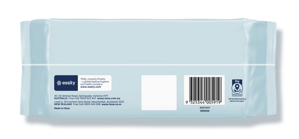 TENA ProSkin Plastic Free Wet Wipes