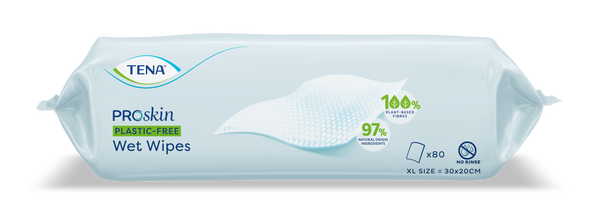 TENA ProSkin Plastic Free Wet Wipes