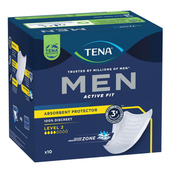Male Incontinence Pads - Guard Level 2 | TENA