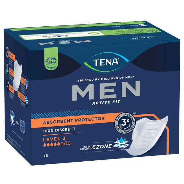 TENA MEN Active Fit Absorbent Protector Level 3