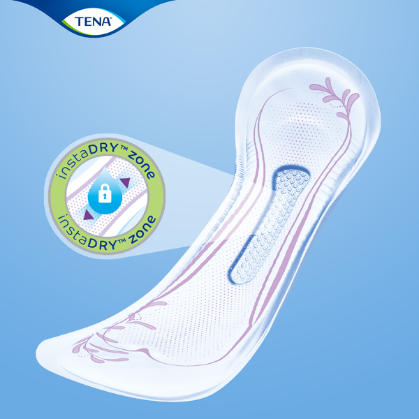 TENA Pads InstaDRY™ Extra Long Length