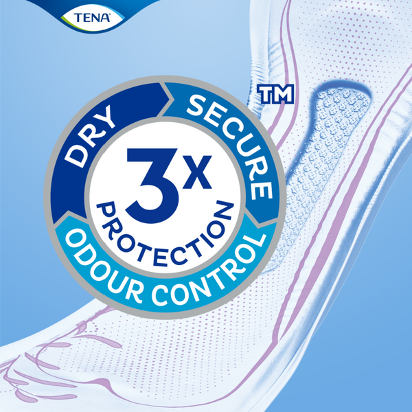 TENA Pads  InstaDRY™ Long Length