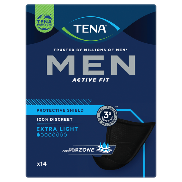 TENA MEN Active Fit Protective Shield Extra Light