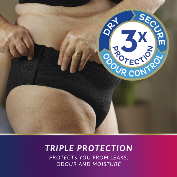 Always Discreet Boutique Low Rise Size Large Incontinence