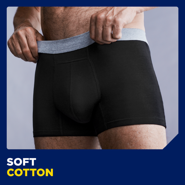 AIRCUTE Washable Absorbency Incontinence Underwear for Men Urinary